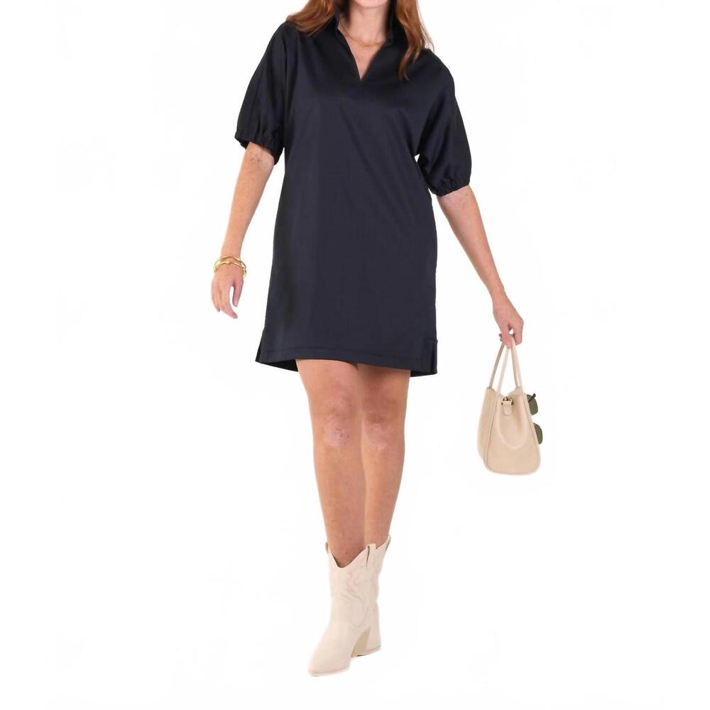 NEW EMILY MCCARTHY poppy mini dress in black - Picture 5 of 6